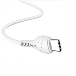 ანდროიდი კაბელი Type - C /  Hoco X37 Cool power charging data cable for Type-C White
