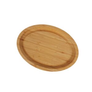 ოვალური მრგვალი თეფში 40X30X2CM BOP-0043
