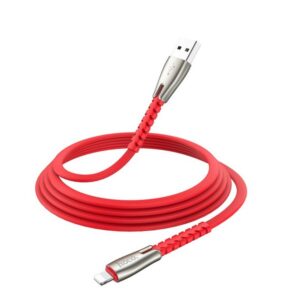 კაბელი IOS  Lightning /  Hoco U58 Core charging data cable for Lightning Red