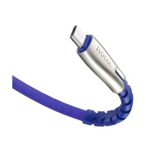 კაბელი ანდროიდი Micro /  Hoco U58 Core charging data cable for Micro Blue