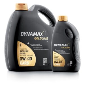 ზეთი ძრავის DYNAMAX GOLDLINE FS 0W40 4L