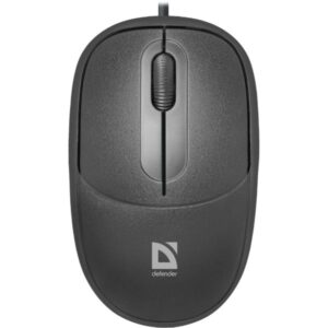 მაუსი Wired optical mouse Defender Datum MS-980 black,3 buttons,1000dpi