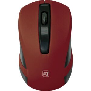 მაუსი Wireless optical mouse Defender #1 MM-605 red,3 buttons,1200dpi