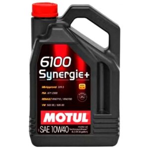ზეთი MOTUL 6100 SYNERGIE+ 10W40 4L