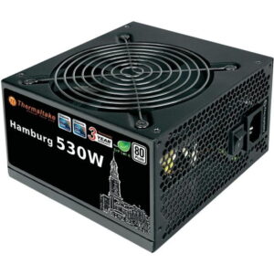 კვების ბლოკი 530W/ Thermaltake Hamburg/530W ATX 2.3/A-PFC/1 FAN 120mm    W0392RE