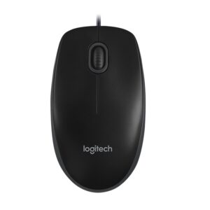 მაუსი LOGITECH Corded Mouse B100 Business Black