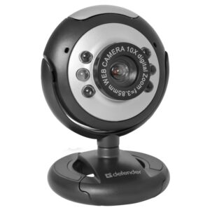 ვებ კამერა Web-cam Defender C-110 0.3MP,backlight, photo button