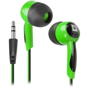 ყურსასმენი In-ear headphones Defender Basic 604 black + green