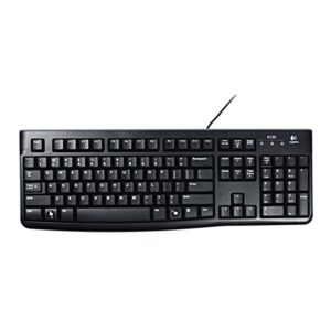 კლავიატურა LOGITECH Corded Keyboard K120 EER Russian layout Black