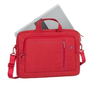 ნოუთბუქის ჩანთა RIVACASE 7530 red Laptop Canvas shoulder bag 15.6" / 6