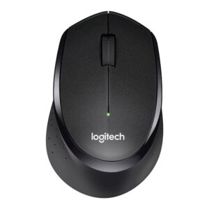 მაუსი LOGITECH Wireless Mouse M330 Silent Plus, EMEA, Black