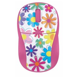 მაუსი TRUST PRIMO WIRELESS MOUSE - PINK FLOWERS / 21481
