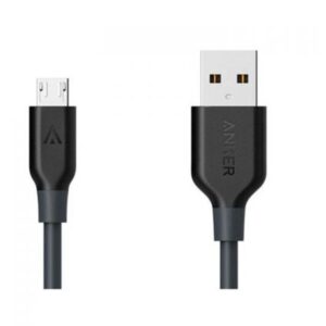 კაბელი Anker Powerline Micro USB 3m Black Upgrade A8134013