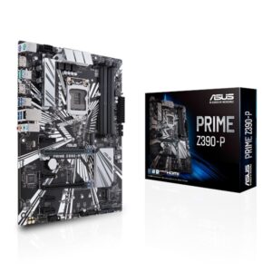დედა დაფა ASUS Prime Z390-P LGA1151 (Intel 8th and 9th Gen) DDR4 DP HDMI M.2 Z390 ATX Motherboard with USB 3.1 Gen2