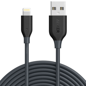 კაბელი Anker PowerLine Lightning Cable 3m Space Gray A8113011