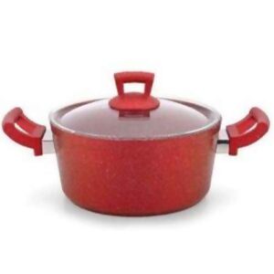 ქვაბი Hascever Germanitium 22*10.5 cm წითელი 11219