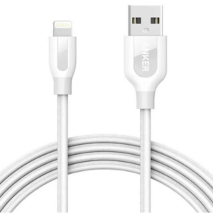 კაბელი Anker PowerLine+ Lightning 2m White Offline Packaging V3  A8122022
