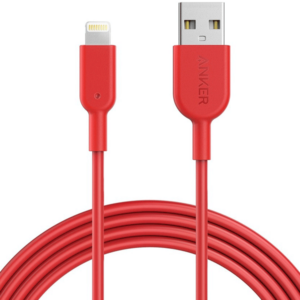 კაბელი Powerline II with lightning Connector 1m UN Red with offline packaging V2 A8433H91