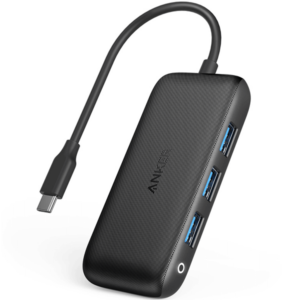 USB ჰაბი Anker Anker Classic 4-in-1 USB-C Hub B2C - UN Black Iteration 1 A8323011