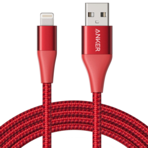 კაბელი Anker Powerline+ II with lightning connector 2m B2C - UN Red Iteration 1 A8453091