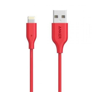 კაბელი Anker PowerLine Select+ USB Cable with Lightning connector 1m for offline B2B - UN (excluded CN, Europe) Red Iteration 1A8012H91