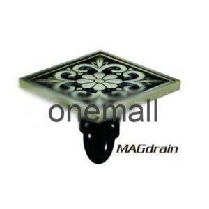 ტრაპი MAGdrain 100*100 mm, პრ. ბრინჯ., თითბერი FC11Q5-Q