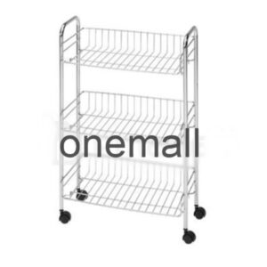 თარო NIAGARA BATHROOM TROLLEY 3-SHELVES S/S CHROME