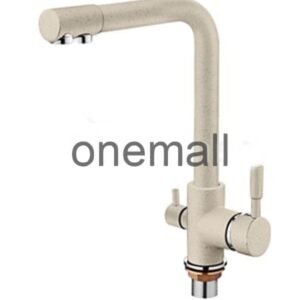 შემრევი ონკანი სამზარეულოს LEDEME L4055W-3 თეთრი