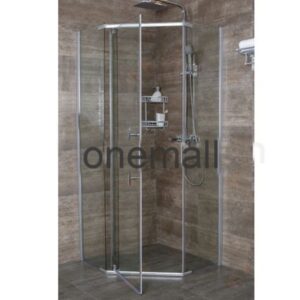 შუშა შხაპის 100/100/2000 Erlit ER10110V-C1 შუშა გამჭირვ 6 მმ