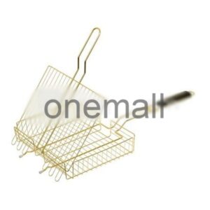 ცხაურა-გრილი უნივერსალური BoyScout 61901 GOLD 62(+5)х30х25х5.5 სმ