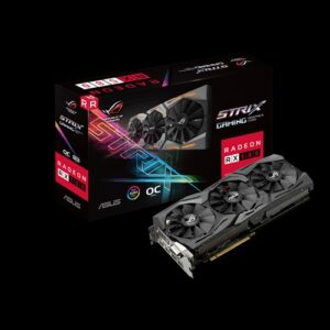ვიდეო დაფა Asus ROG-STRIX-RX580-O8GGAMING,,DVI,HDMI*2,DP*2,8G,D5 (90YV0AK0-M0NA00)