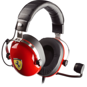 ყურსასმენი Thrustmaster Racing Headset Ferarri Gaming Headset DTS RED