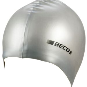 ცურვის ქუდი BECO სილიკონის 11 ვერცხლისფერი