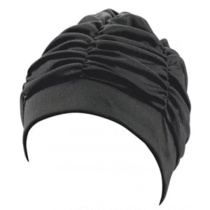 ქალის საცურაო ქუდი FABRIC 7600 0 PES BLACK