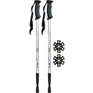 ჰაიკინგის ჯოხები Abbey 21SV ZIB anti shock Silver/blue/black