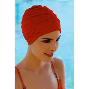 ქალის საცურაო  ქუდი FASHY FABRIC  წითელი