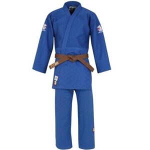 ძიუდოს კიმონო 160სმ MATSURU MONDIAL IJF 100% ბამბა 750 გ/მ² ლურჯი