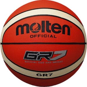 კალათბურთის ბურთი MOLTEN BGR7-OI FIBA სავარჯიშო, რეზინი