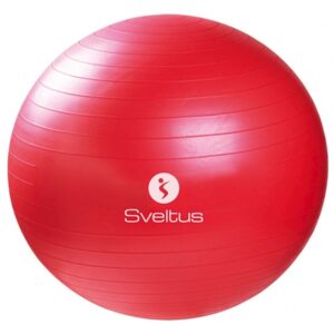 გიმნასტიკის ბურთი SVELTUS Anti burst  65 სმ წითელი