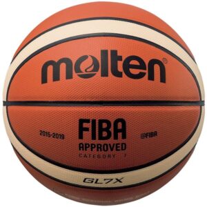 კალათბურთის ბურთი MOLTEN BGL7X-X FIBA ტოპ შეჯიბრის, ნამდვილი ტყავი