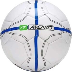 ფეხბურთის ბურთი AVENTO 16XQ WKG პრიალა ლიგის მცველი II თეთრი / კობალტის ლურჯი