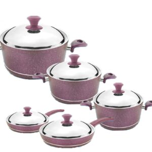 ქვაბებისა ნაკრები NT10PC SET2 VIOLET