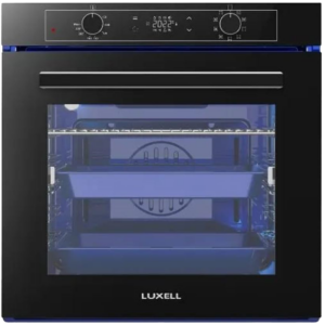 ჩასაშენებელი ღუმელი LUXELL A68-SGF3 BLACK