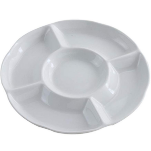 თეფში კერამიკის სმ PD284 10" 22664 BONE BRILLIANT