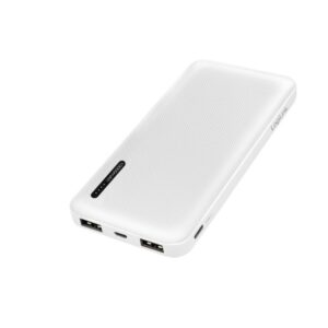 პორტატული დამტენი Logilink PA0257W Power bank 10000 mAh 2-in-1 cable White