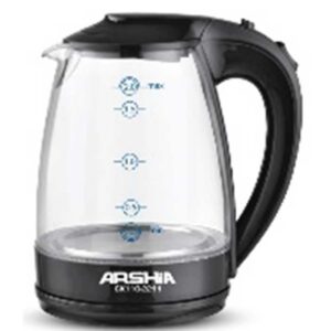 ჩაიდანი ელექტრო 2000ვტ 2000მლ შავი GK110-2897 26393 ARSHIA