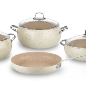 ქვაბების და ტაფების ნაკრები Korkmaz A2656 Mondea 7 Pcs Set