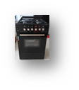 გაზქურა HITEC OGE 6031 BROWN 60*60 3+1 burners 1HP gas