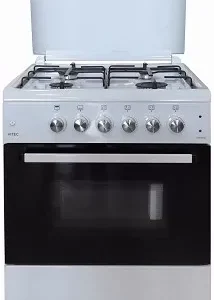 "გაზქურა HITEC OGE 6040 WHITE 60X60 4 Gas W-WOK "