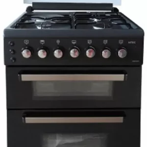 გაზქურა HITEC OGDC 6031 BLACK 60*60 3+1